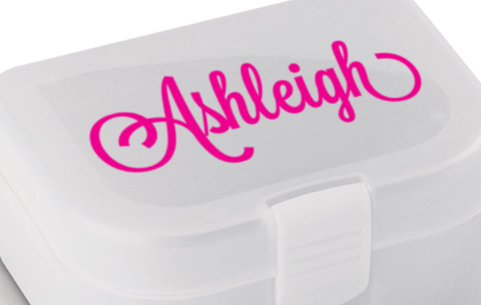 Vinyl Decals - Bottles / lunchboxes etc