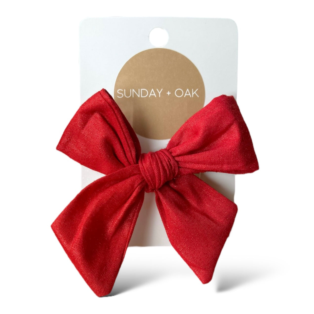 Christmas Hair Bow - Red