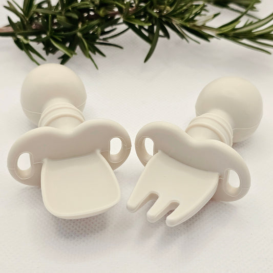 Silicone Baby Fork and Spoon Set