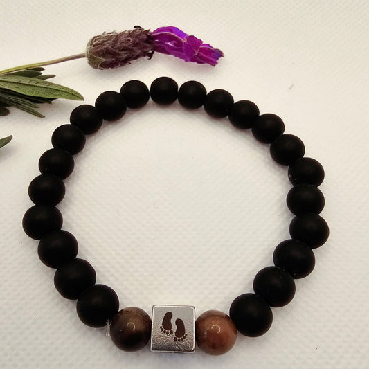 'New Dad' Tiger's Eye Bracelet