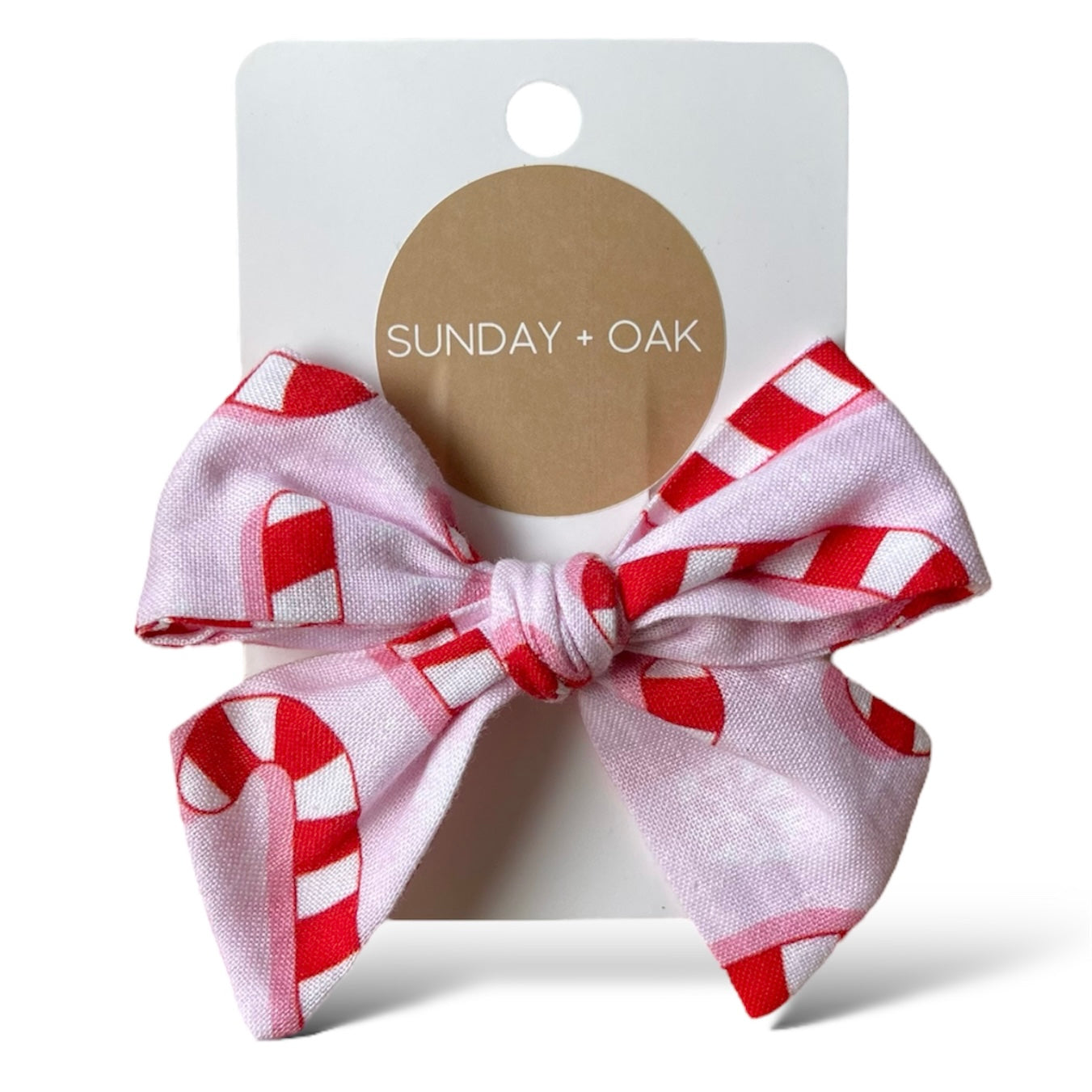 Christmas Hair Bow - Candy Cane