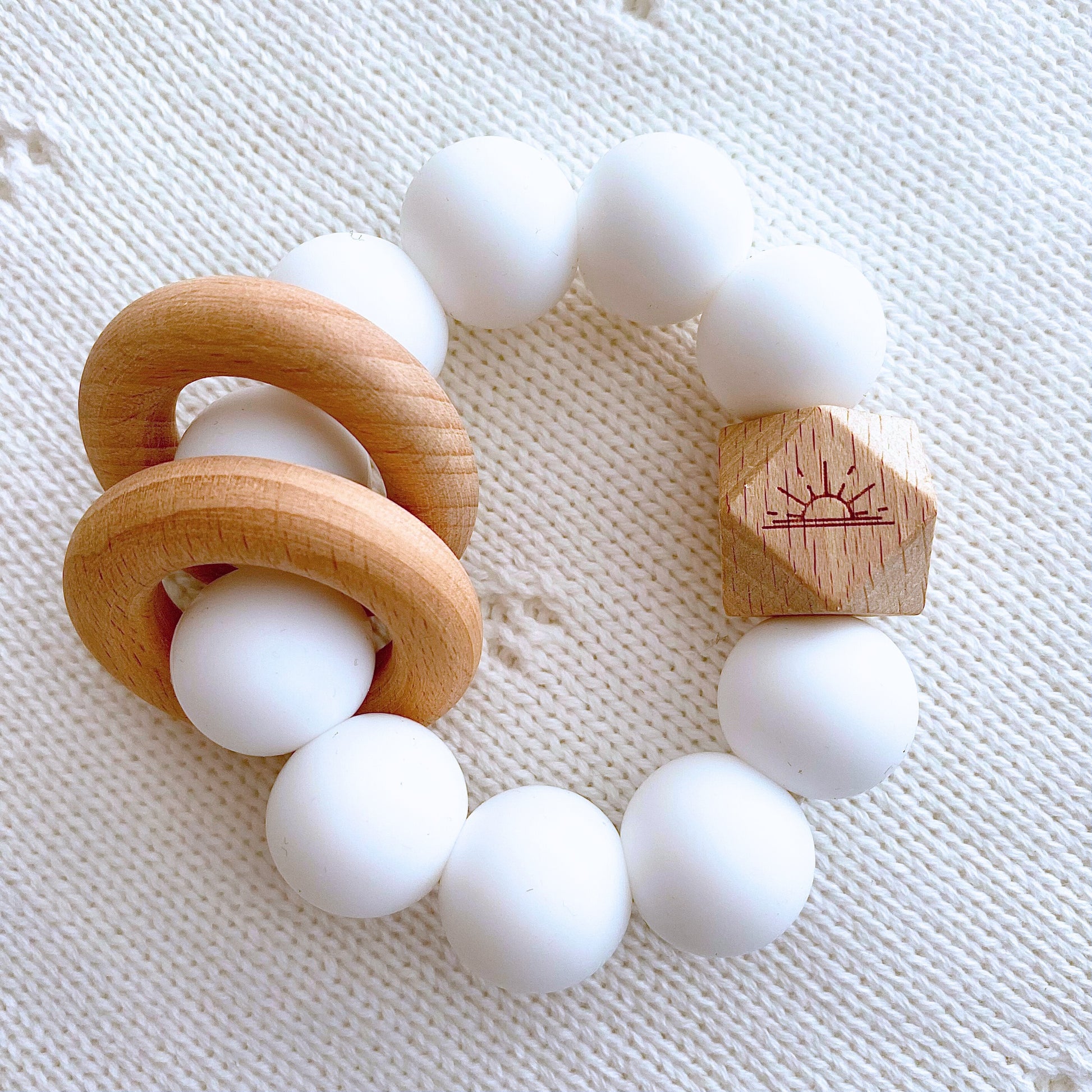 Essential Teether White Wash - Main Image